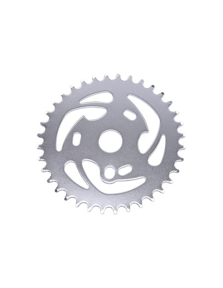 Lowrider Steel Chainring Zt7b-a 1/2 X 1/8 36t Chrome.